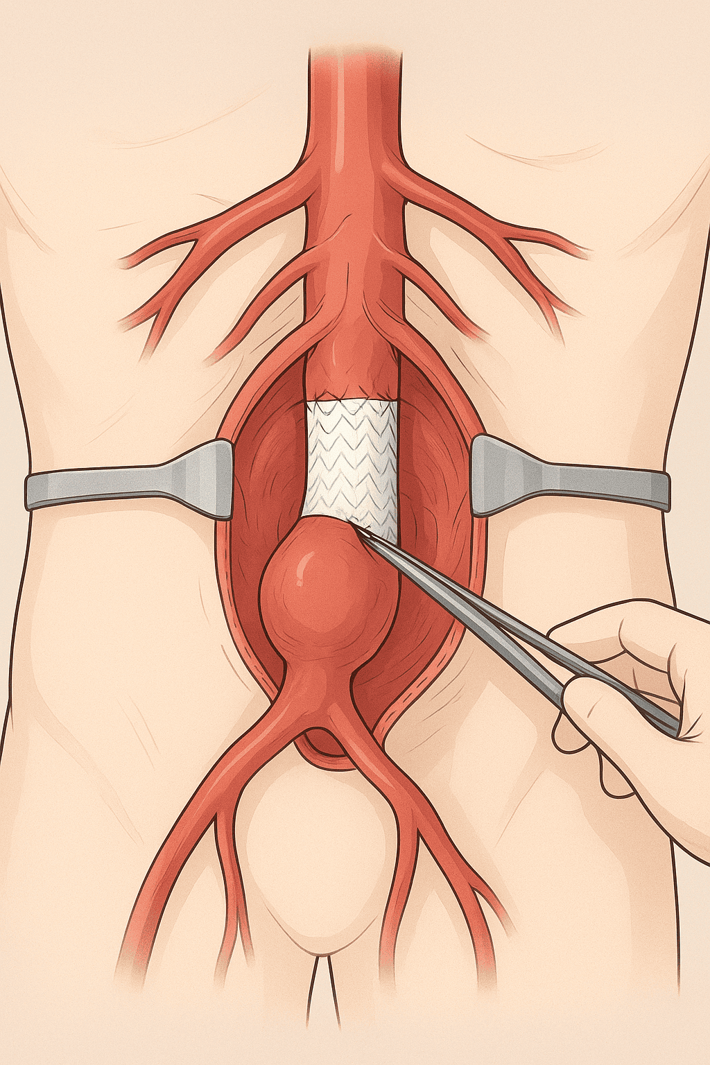 Aortic Aneurysm Illustration