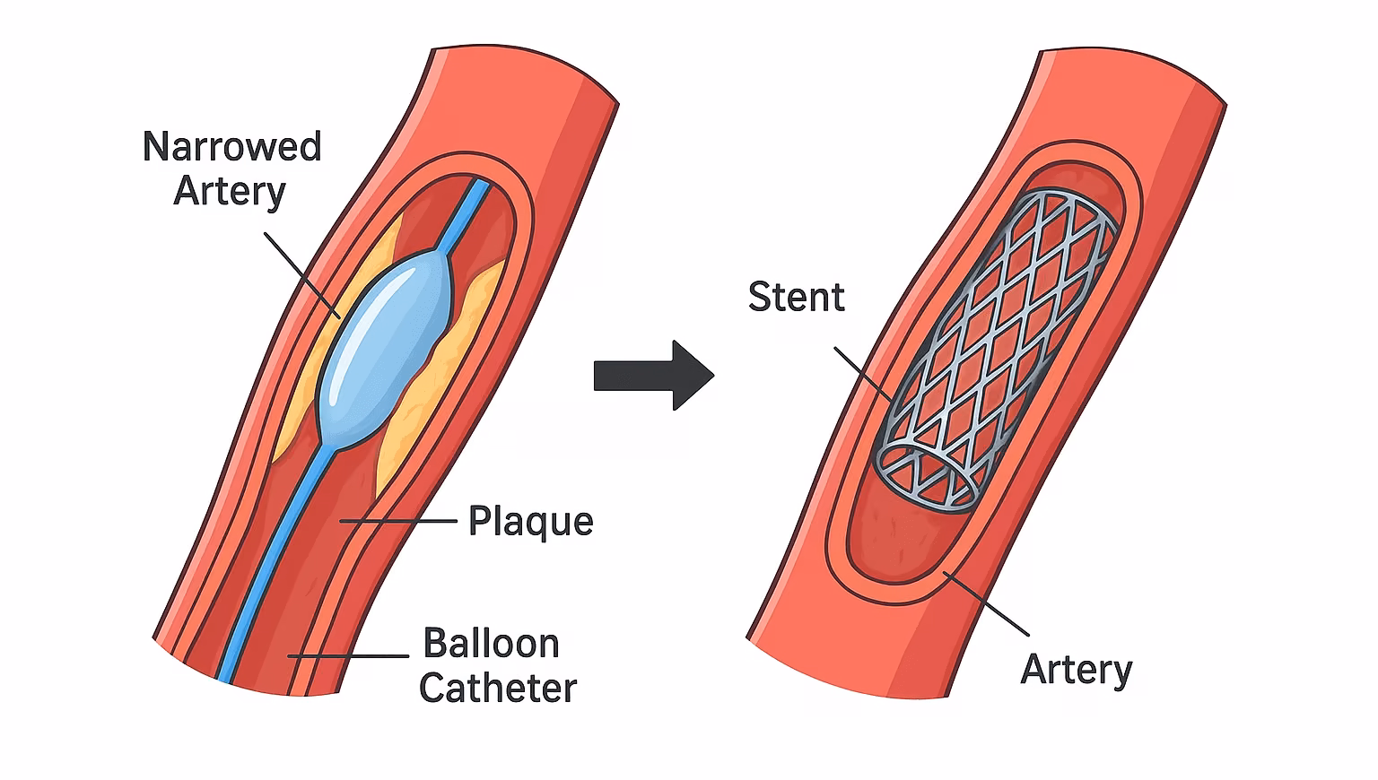 Coronary Artery Illustration